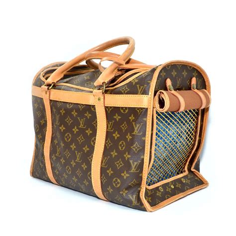 louis vuitton cat carrier|faux Louis Vuitton dog carriers.